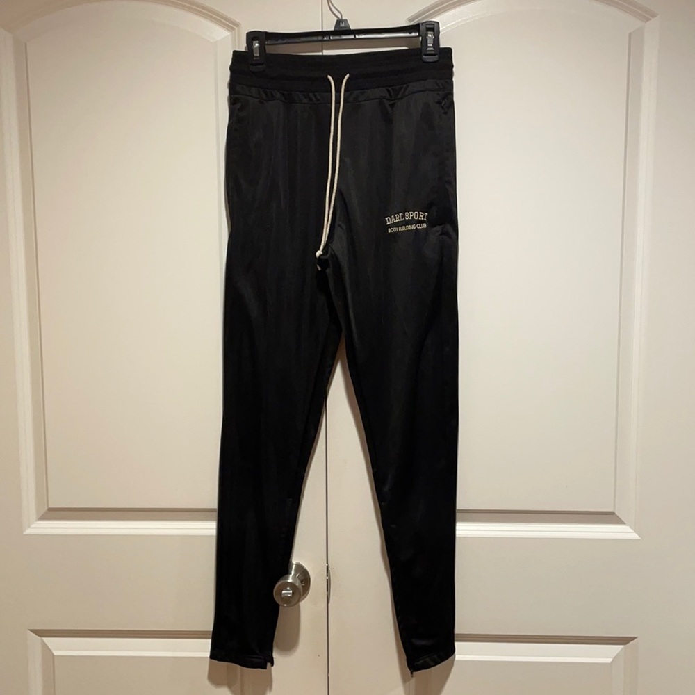 Rare Darc Sport Black Polyester Joggers size S